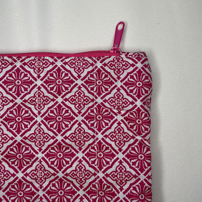 Mini pochette mandala rose