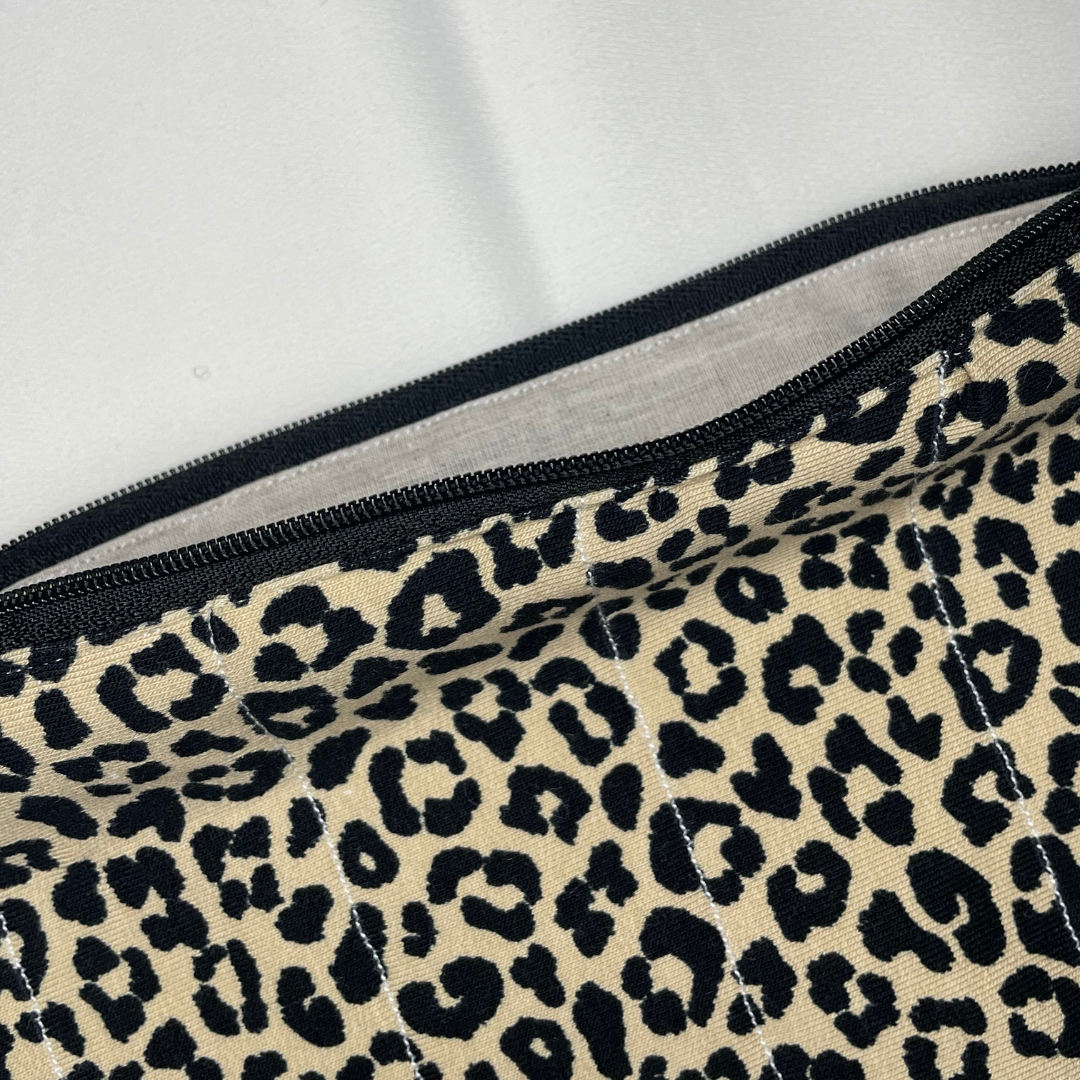 Mini pochette léopard